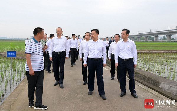 王晓晖率省级领导干部在眉山市开展主题教育实地学习时强调：坚持学思用贯通、知信行统一，一步一个脚印把领袖关怀和嘱托落到实处